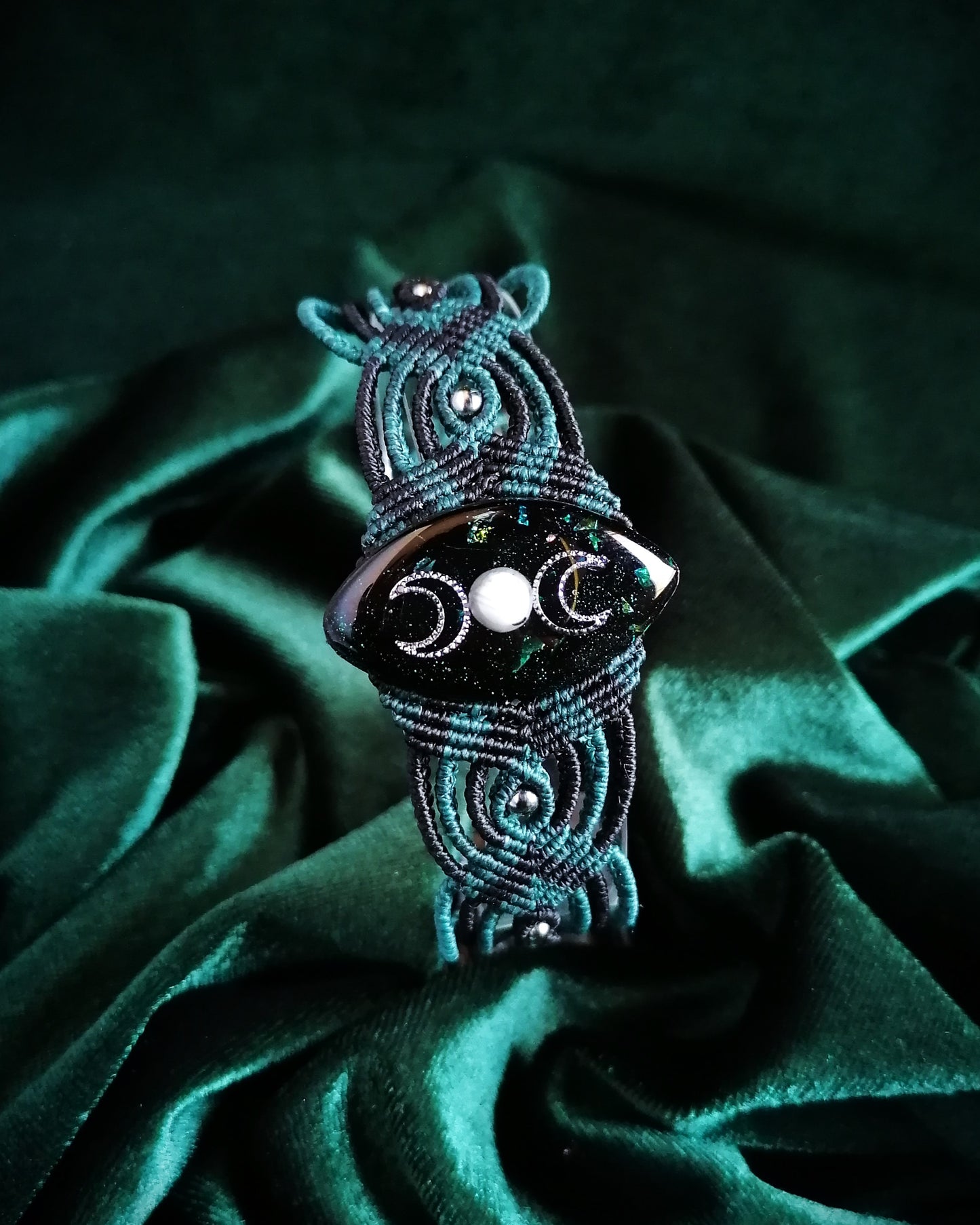 Triple Lune - Bracelet Réglable