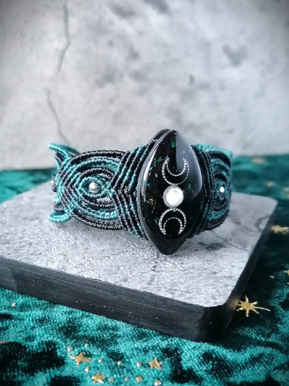 Triple Lune - Bracelet Réglable