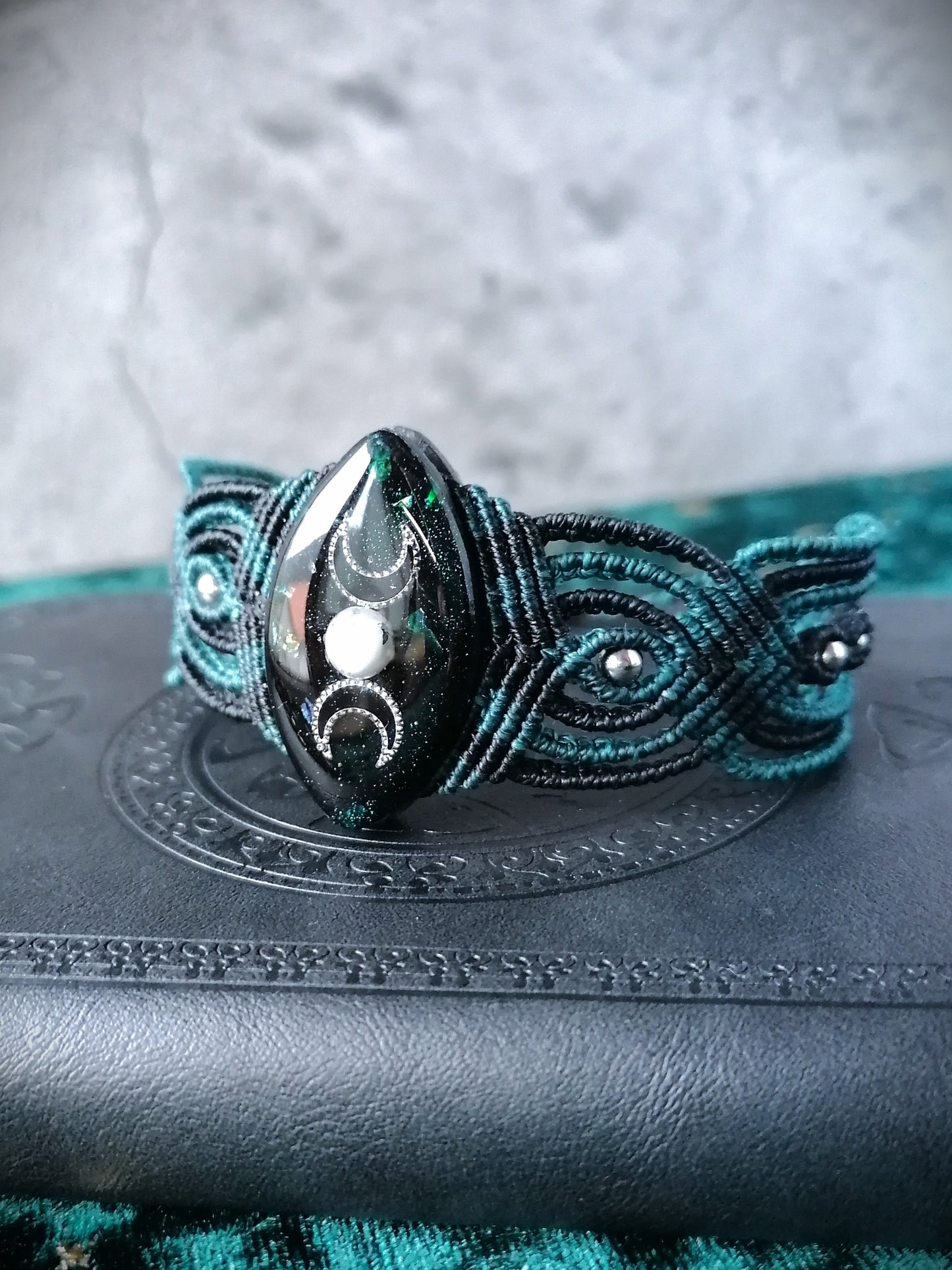 Triple Lune - Bracelet Réglable