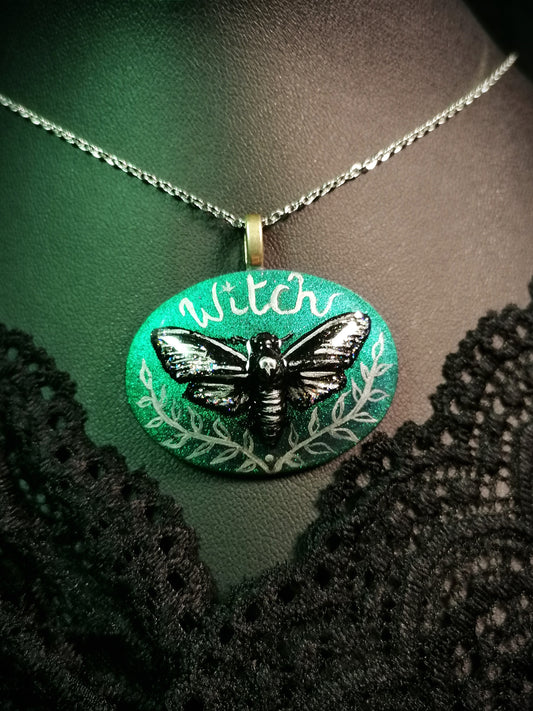 Witch Moth - Pendant