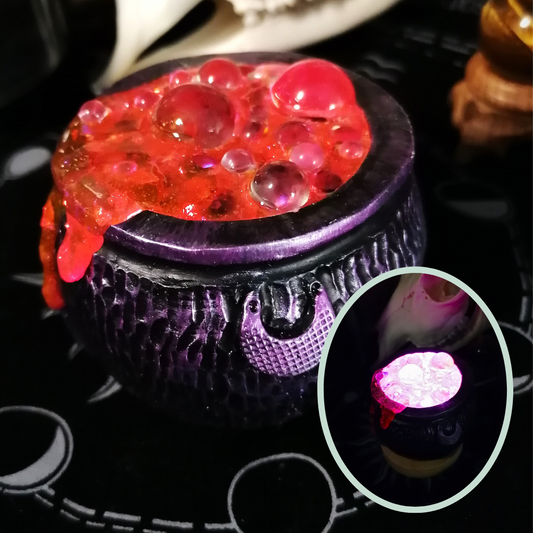 Pink magic cauldron - Nightlight